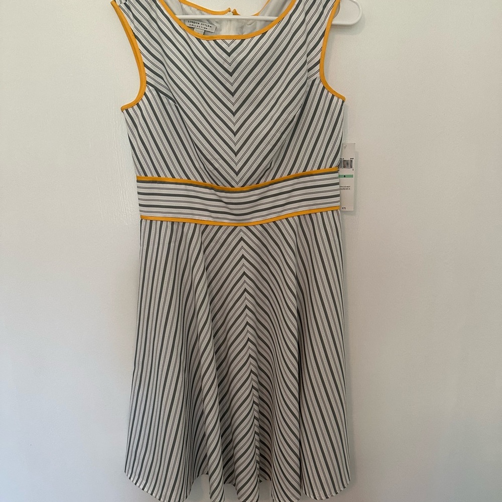 NWT London Style Sleeveless Dress